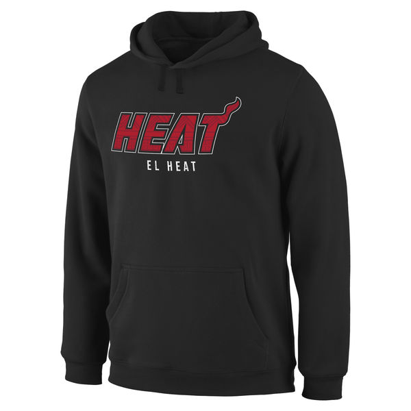 Men Miami Heat Noches Enebea Pullover Hoodie Black->houston rockets->NBA Jersey